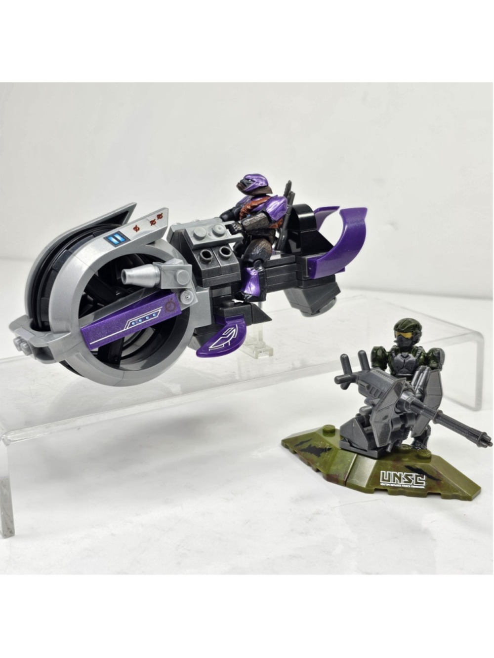 Halo Mega Bloks 96845 Covenant Brute Chopper Set - No Instructions/Box